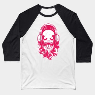 horror and cute headphone fantastic and gotic graphic design ironpalette Baseball T-Shirt